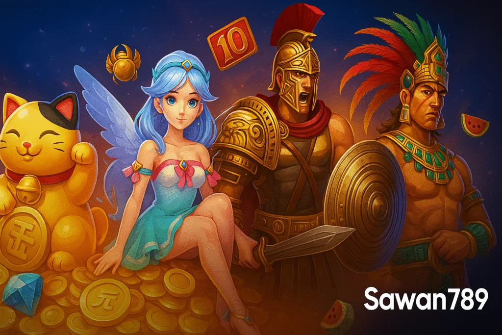 sawan789-review-slot-2025 แบนเนอร์หน้า รีวิวเกมสล็อต Sawan789 รวมเกมฮิต แตกง่ายทุกค่าย เล่นแล้วได้เงินจริง 2025