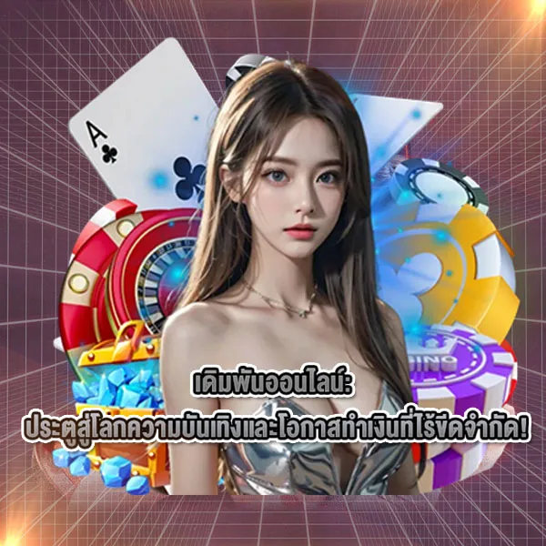 เดิมพันออนไลน์: ประตูสู่โลกความบันเทิงและโอกาสทำเงินที่ไร้ขีดจำกัด 2025