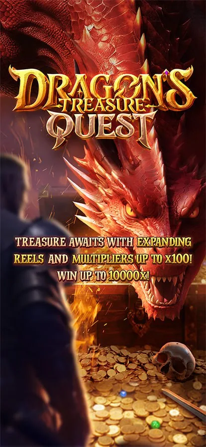 รูปภาพทดลองเล่นเกม Dragon's Treasure Quest ค่าย PG SOFT